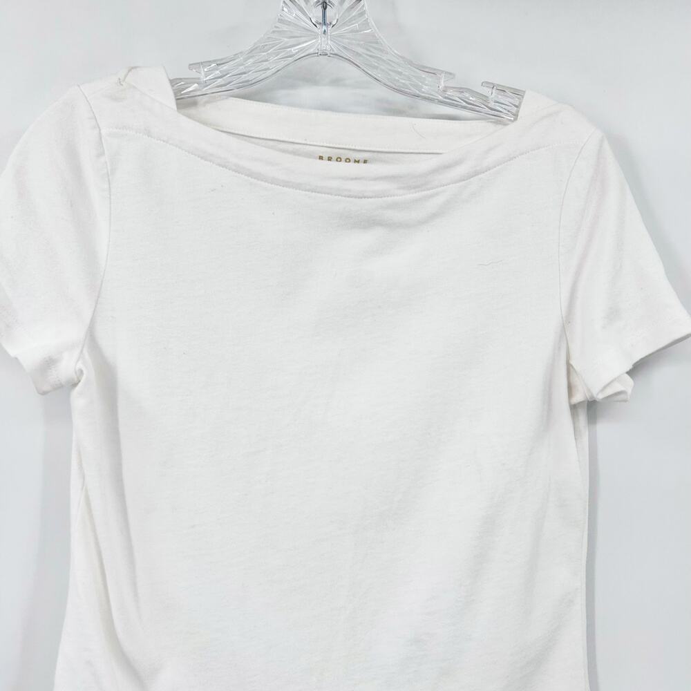 Kate Spade Broome Street White Shirt Bow Classic Basic Staple Womens Size Small - Picture 4 of 11